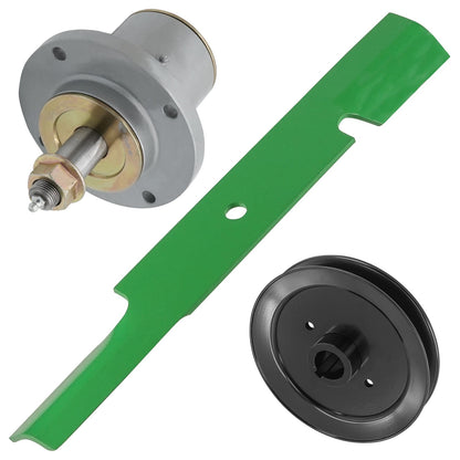 Deck Spindle Blade and Pulley Replacement for Simplicity (52 inch) (2010–2010)