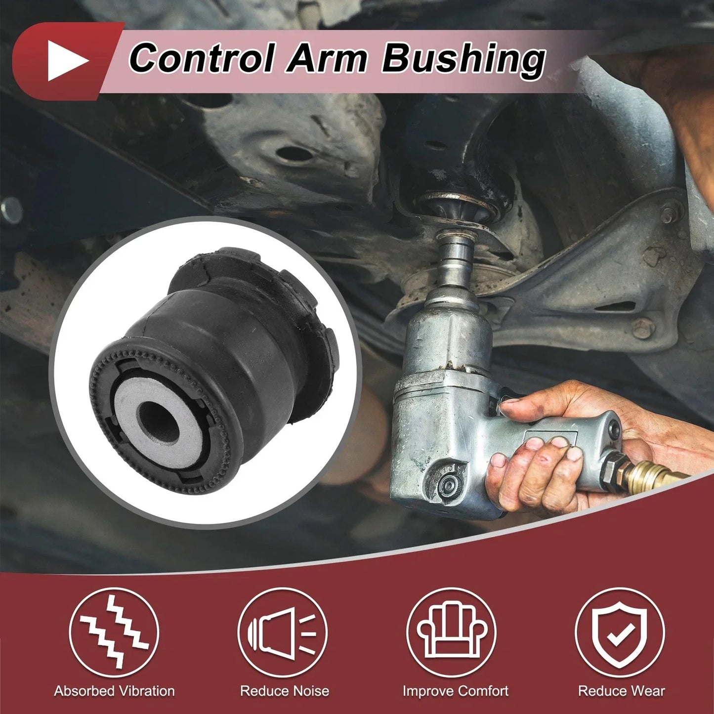 Rear Control Arm Bushing for Honda CR-V 2001-2007 (2 x)
