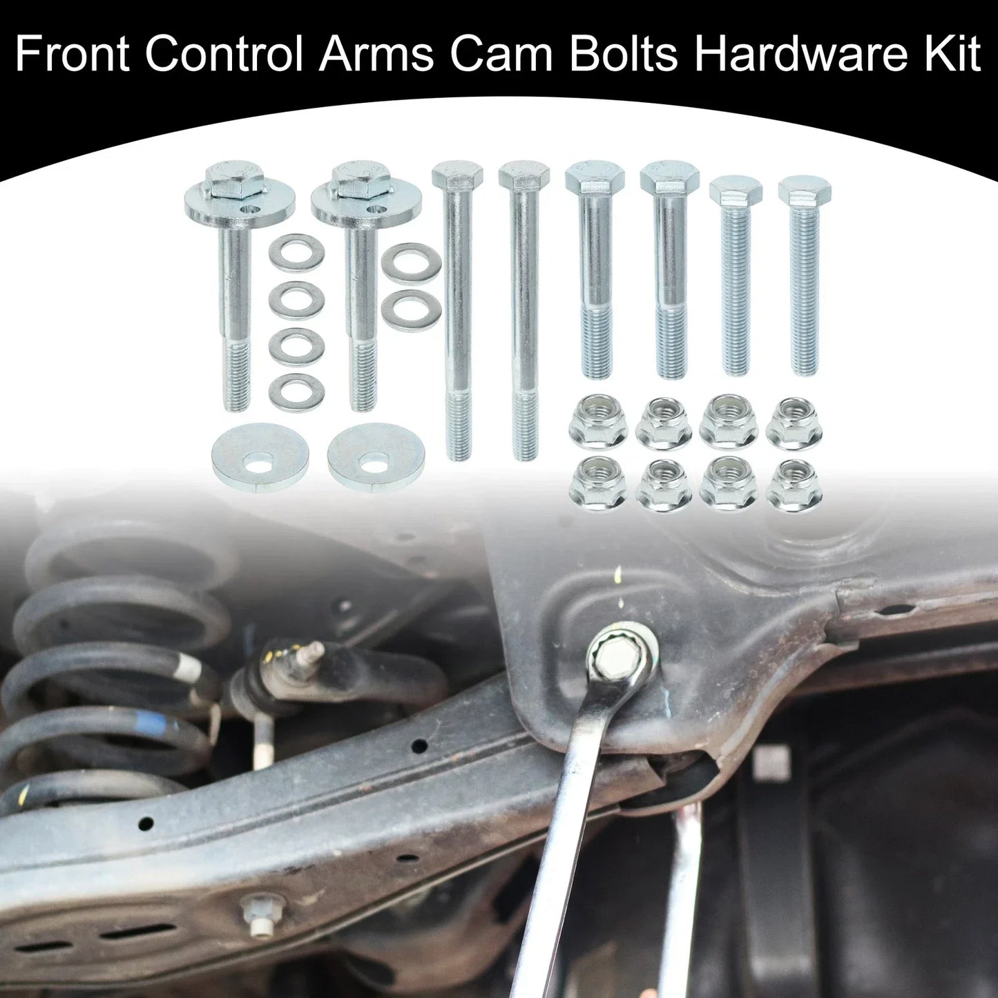 Control Arms Cam Bolts Hardware Kit for Dodge Ram 1500 (2002-2008)