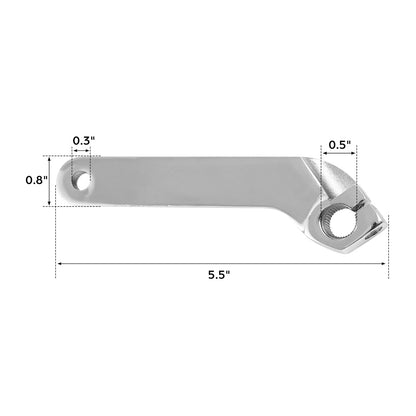 Chrome Inner Shift Rod Lever for Harley Road Electra Glide (1984-2016)