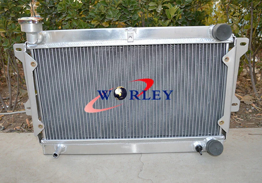 3 Rows Aluminum Radiator for Mazda R100 Familia Rotary 1000-1300 (1970-1978)