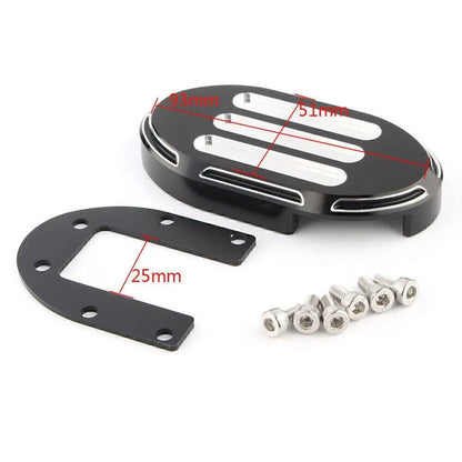 Foot Pegs & Brake Pedal Cover for Harley Dyna V-Rod Sportster XL883 1200