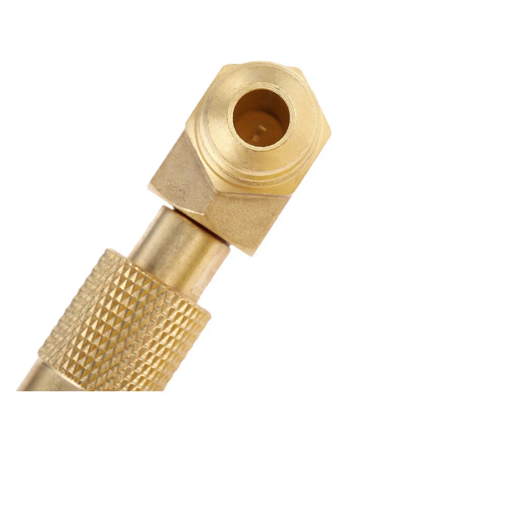 Low Pressure 3/8" Male Flare Propane Elbow Adapter for 17" & 22" Grills