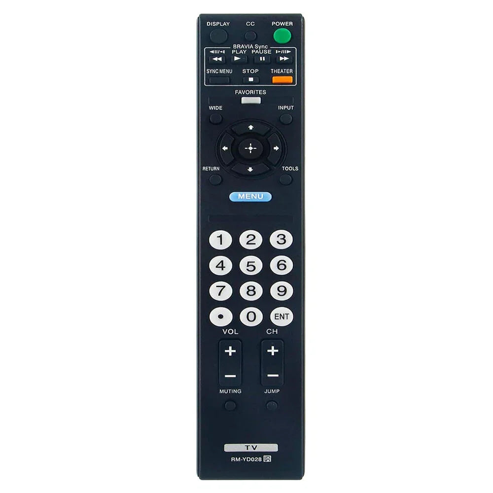 Remote Control RM-YD028 for Sony Bravia KDL-32S5100 KDL-32XBR9 KDL-40S504