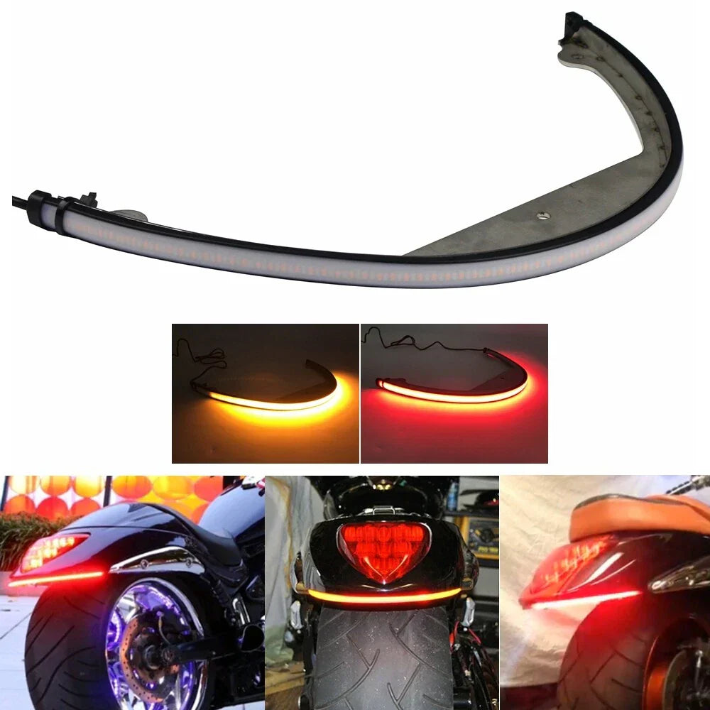 Fender Eliminator LED Signal Light Bar for Suzuki Boulevard M109R/M90 (2006-)