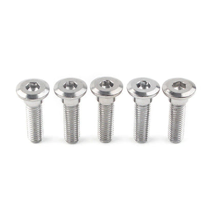 5 x M8x30mm Ti Hex Socket Bolts for Disc Brake Rotor Fasteners