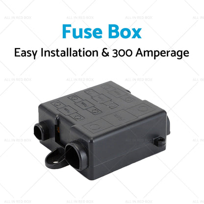 Electric Car Fuse Box for 12V & 24V DC Vehicles (No specific years)