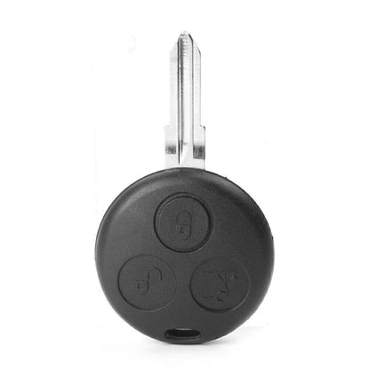 3 Button Flip Remote Key Fob Shell Case Cover for Smart Forfour Fortwo Cabrio