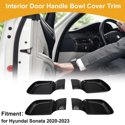 Interior Door Handle Bowl Cover Trim for Hyundai Sonata (2020-2023)