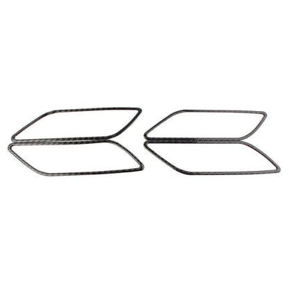 Carbon Fiber Inner Door Handle Frame Cover Trim for Audi A3 S3 (2014-2018)
