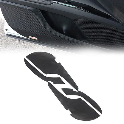 4 x Car Door Black Anti Kick Pad Protection Covers for Toyota Camry (2018-2022)