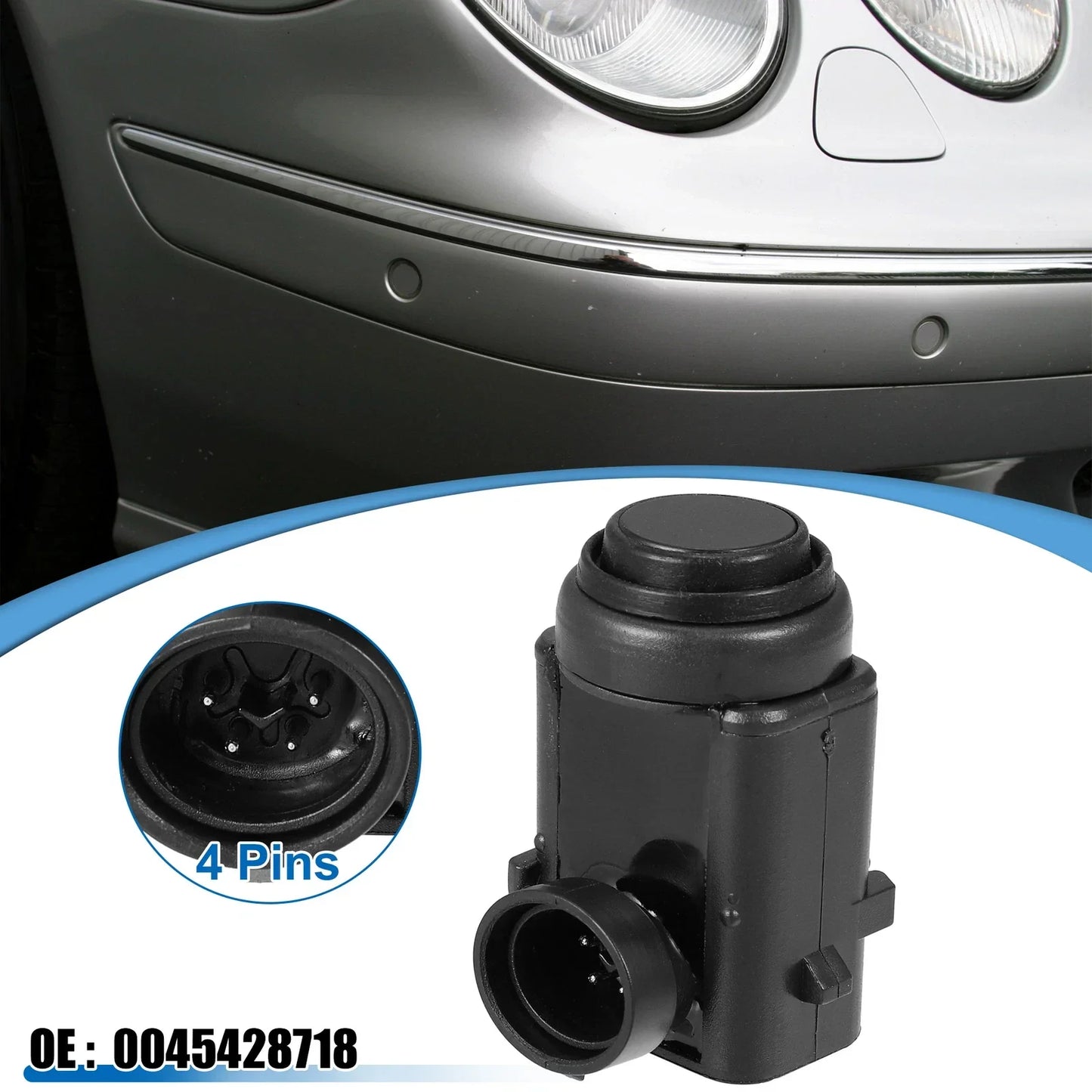 4 x PDC Reverse Parking Assist Sensors for Mercedes-Benz (2006-2011)