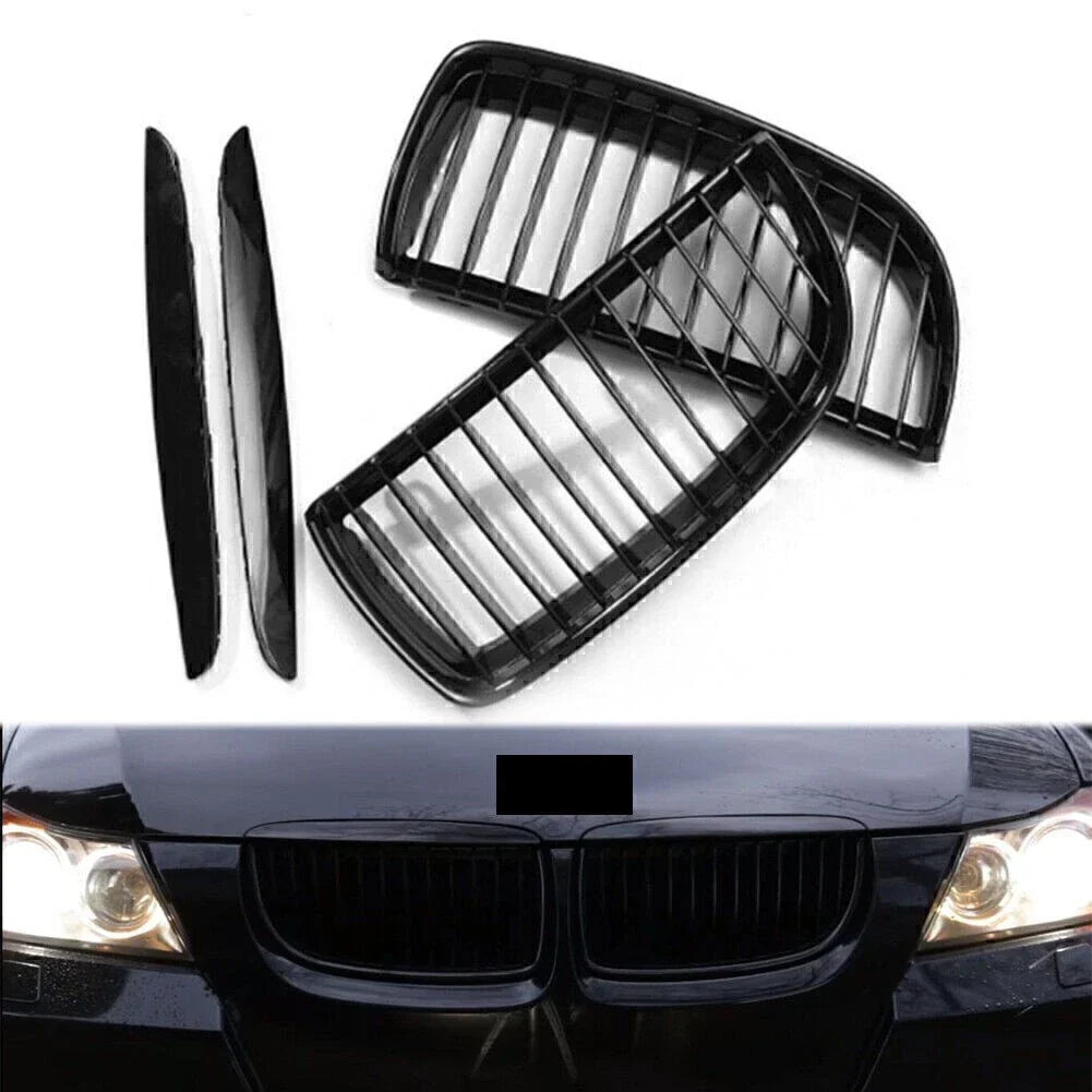 Upper Bumper Mesh Grille for BMW E90 E91 3 Series (2005-2008)