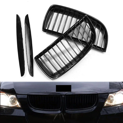 Upper Bumper Mesh Grille for BMW E90 E91 3 Series (2005-2008)