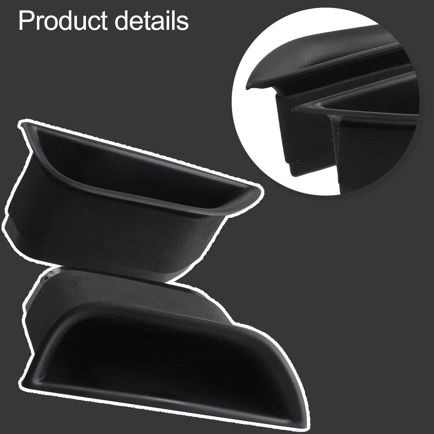 Interior Door Side Storage Box 2 x for E Class W211 (2010–2015)