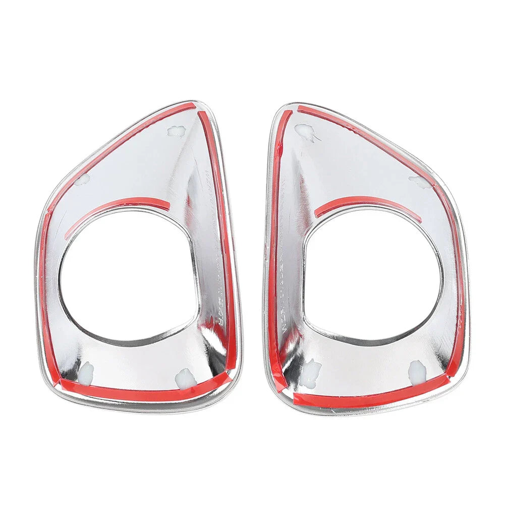 Front Fog Lamp Light Cover Chrome Trim for Jeep Grand Cherokee (2011-2013)