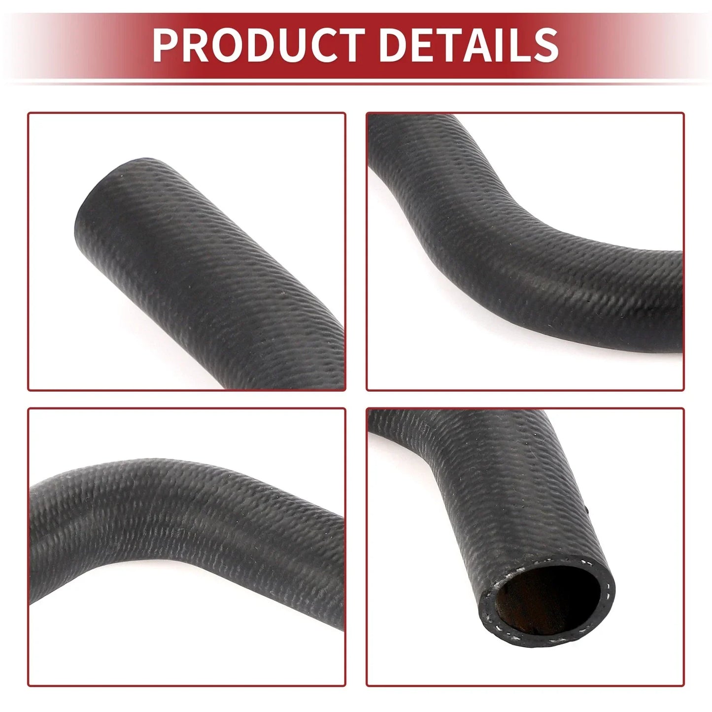Radiator Hose for Honda Accord (2013-2017) Rubber Black 1 x Piece