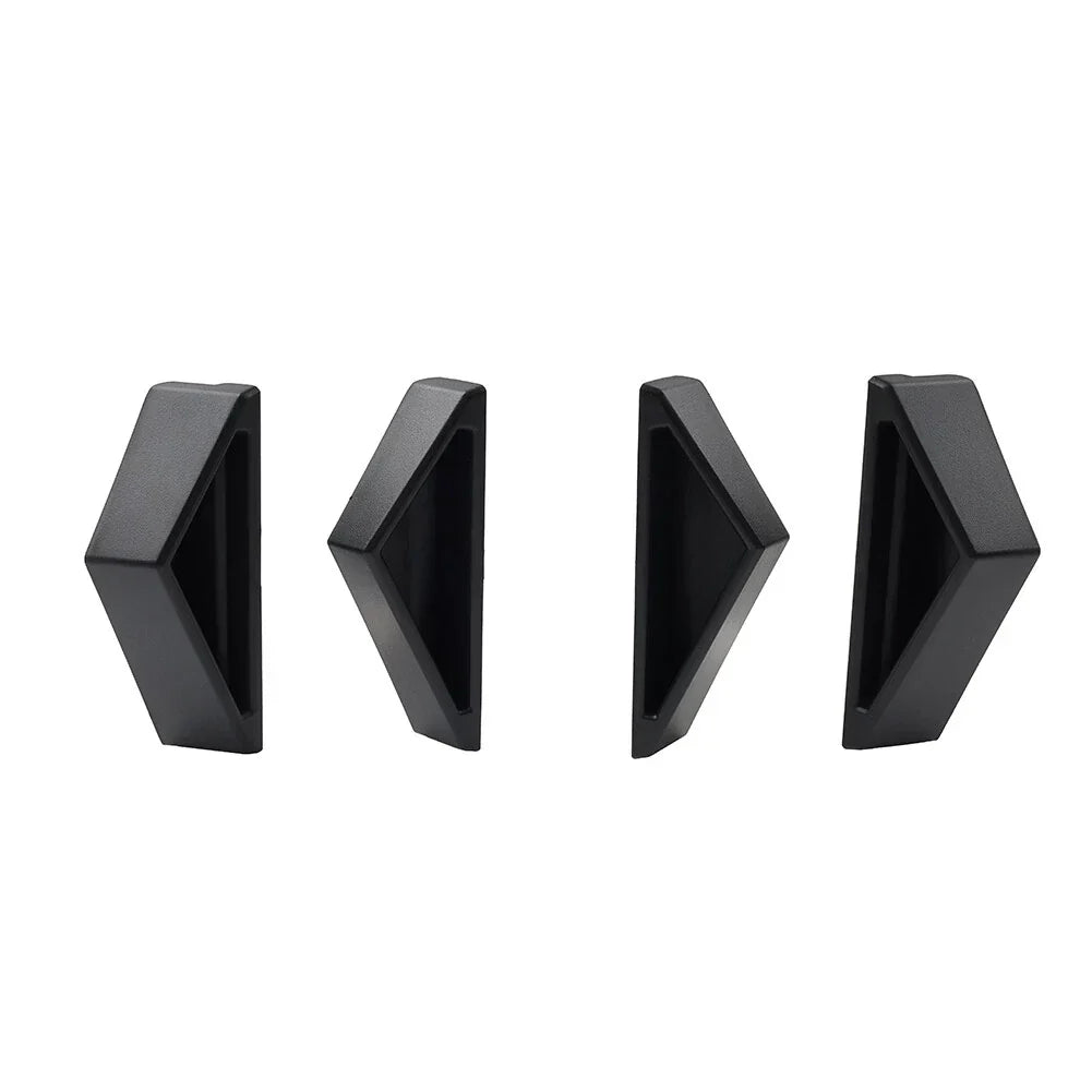 4Pcs Black Fingerprint Resistant Interior Door Handles for Tesla Cybertruck (2024)