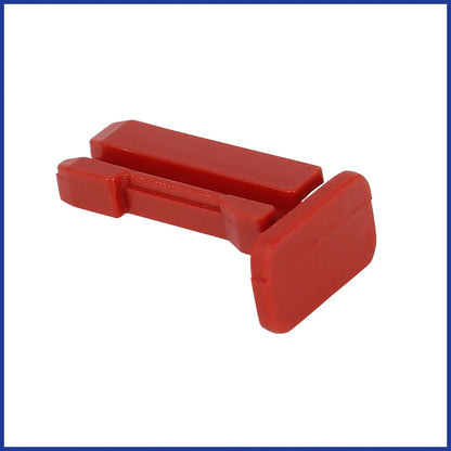 Gearbox Dipstick Tube Plug for Benz Transmission Filler with Lock Pin Red