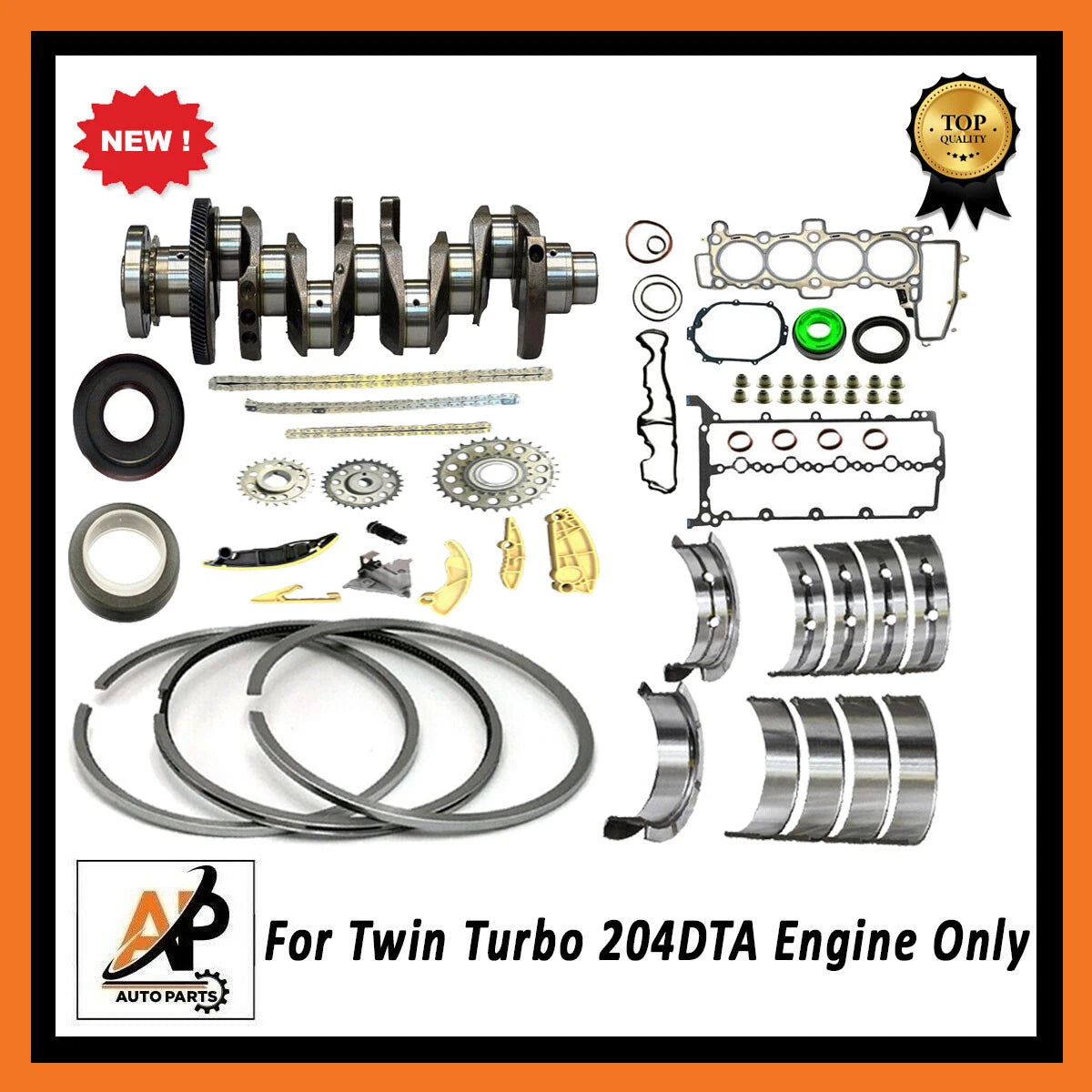 Crankshaft for Land Rover Range Rover 2.0 D (204DTA) (2013–2017)