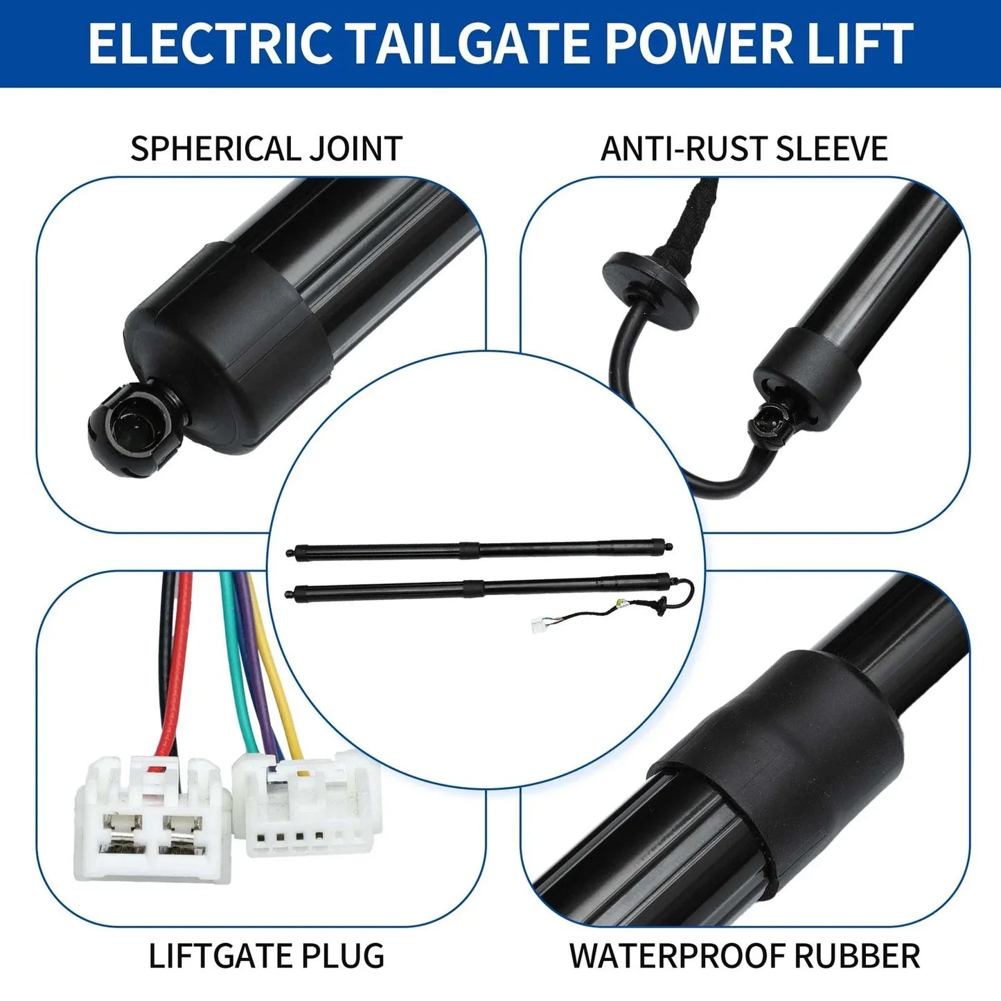 Rear LH RH Tailgate Power Lift Support for Honda CR-V (2017-2021)