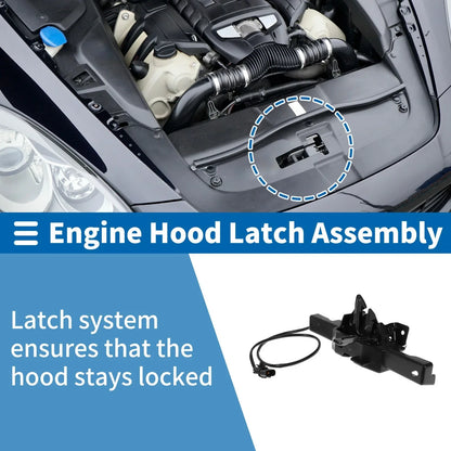 Hood Latch Assembly for Hyundai Sonata (2020-2023) 1 x Quality Replacement