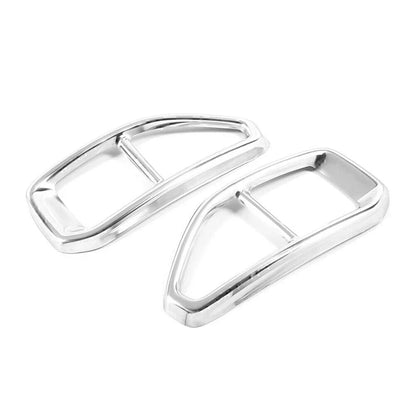 Silver Exhaust Muffler Tailpipe Cover Trim for BMW 3 Series G20 G28 (2020)