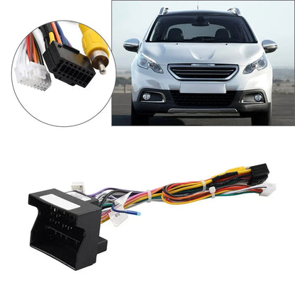 Radio Stereo Power Harness Cable for Citroen C3 C4 C5 & Peugeot 3008