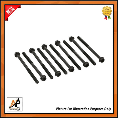 Head Bolt Set for Jaguar F-PACE 5.0 P Engine 508PS (2019–2025)