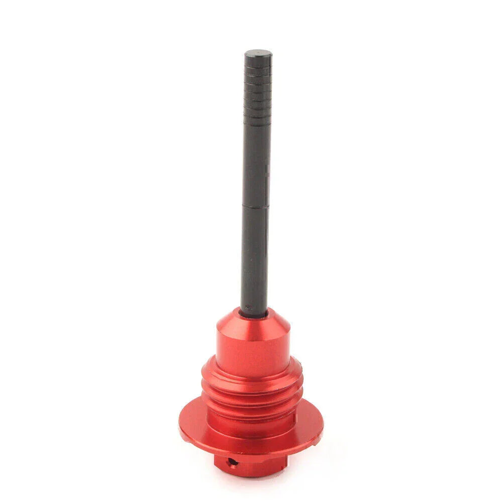 Red Billet Oil Dipstick Plug for Honda CRF450R (2009-2016)