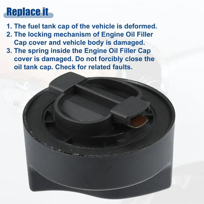 Engine Oil Filler Cap for Mercedes-Benz C230 C280 C300 C350 CLK350 (2000-2010)