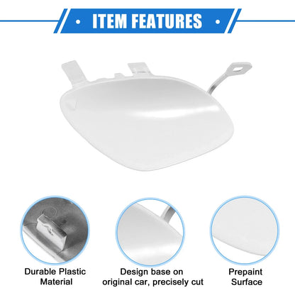 Front Bumper Tow Hook Eye Hole Cover for Mercedes-Benz E450 (2019-2020)