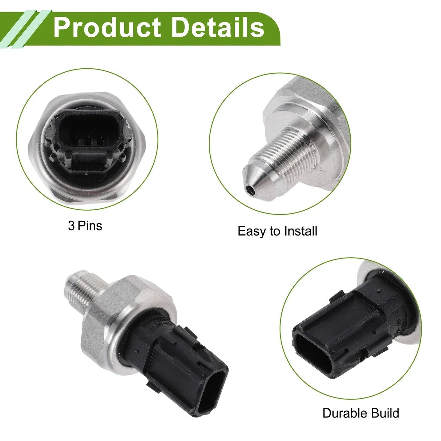 Fuel Injection Pressure Sensor for Lexus NX200T (2015) - 1 x Sensor