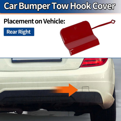 Rear Tow Hook Cover for Mercedes-Benz C-Class W204 2012-2015 A2048856223