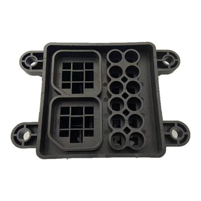 24V 6-Way Fuse Relay Box with 5-Pin 40A Relays & Fuses, Waterproof Design