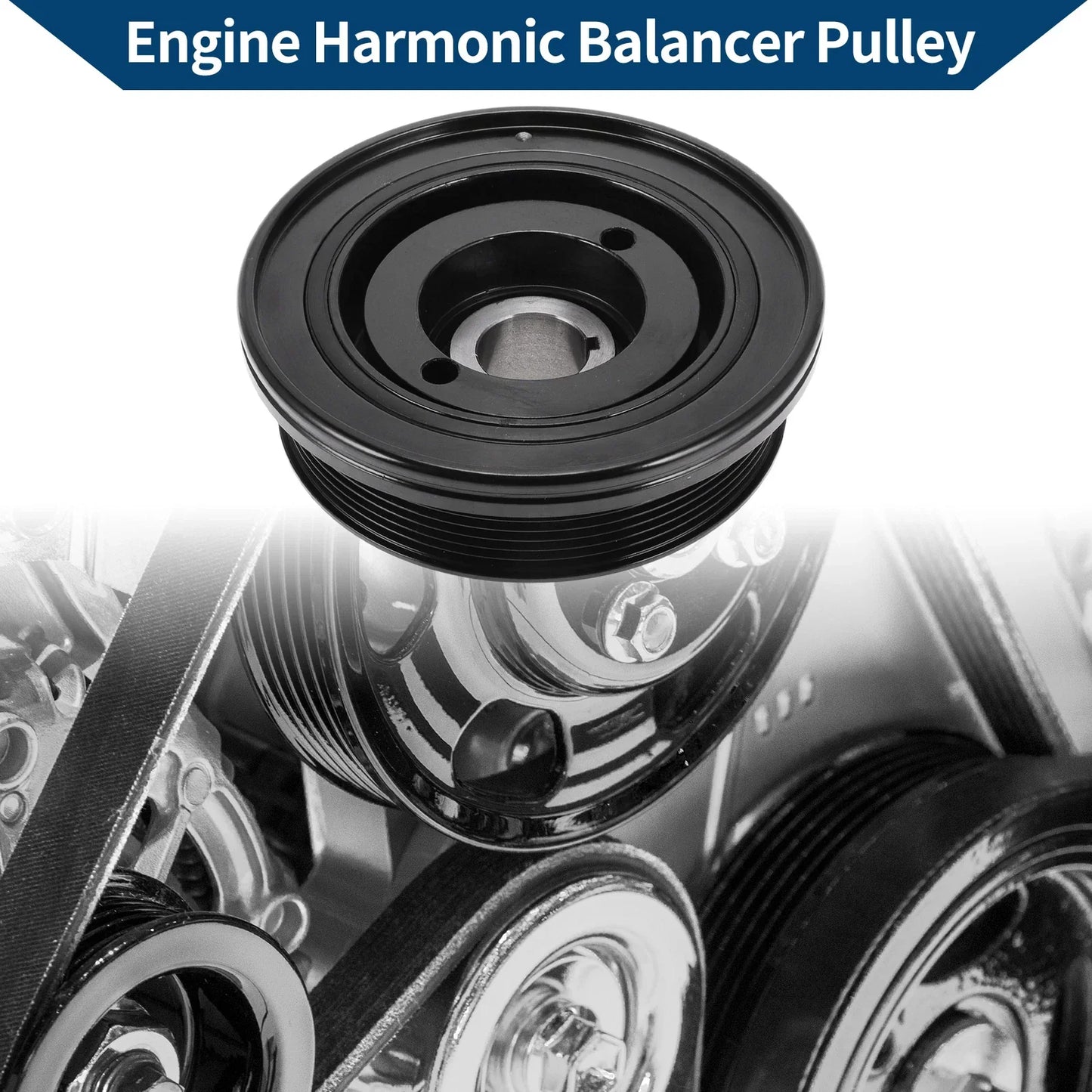 Harmonic Balancer Crank Pulley for Lexus LS460 6 Groove (2007-2017)