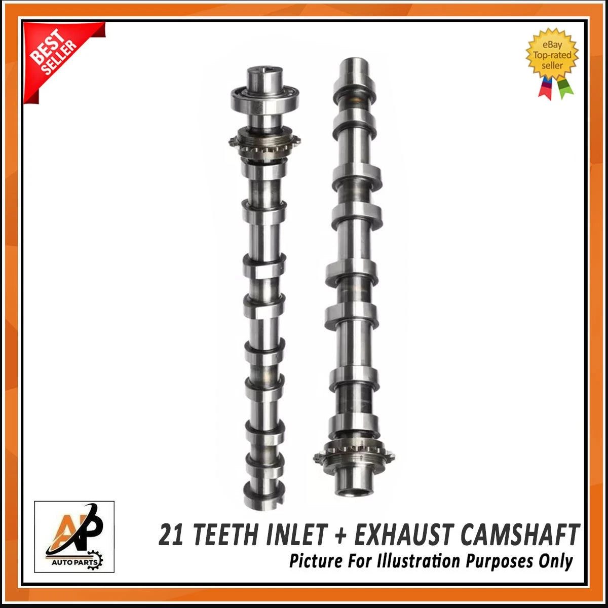 Camshaft Set Intake Exhaust Replacement for Citroen C4 Cactus 1.5 DV5R (2016–2023)