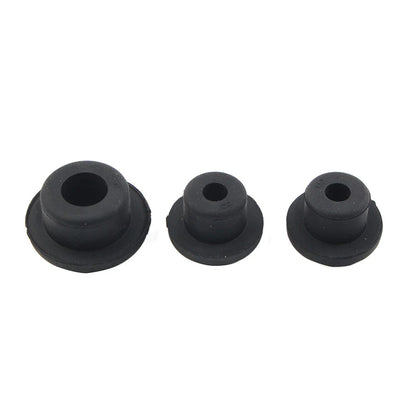 3 x Black Tailgate Rubber Dust Plugs for Jeep Wrangler JL (2018 - Present)