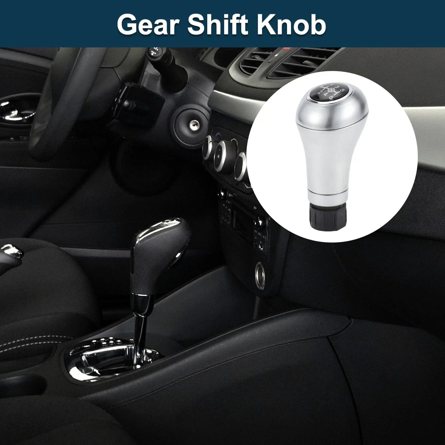 6 Speed Manual Shift Knob for Mercedes-Benz C-Class (2000-2023) Aluminum Alloy