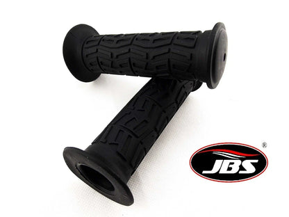 Black Motorcycle Hand Grip Set 22mm 7/8" for Kawasaki JBS