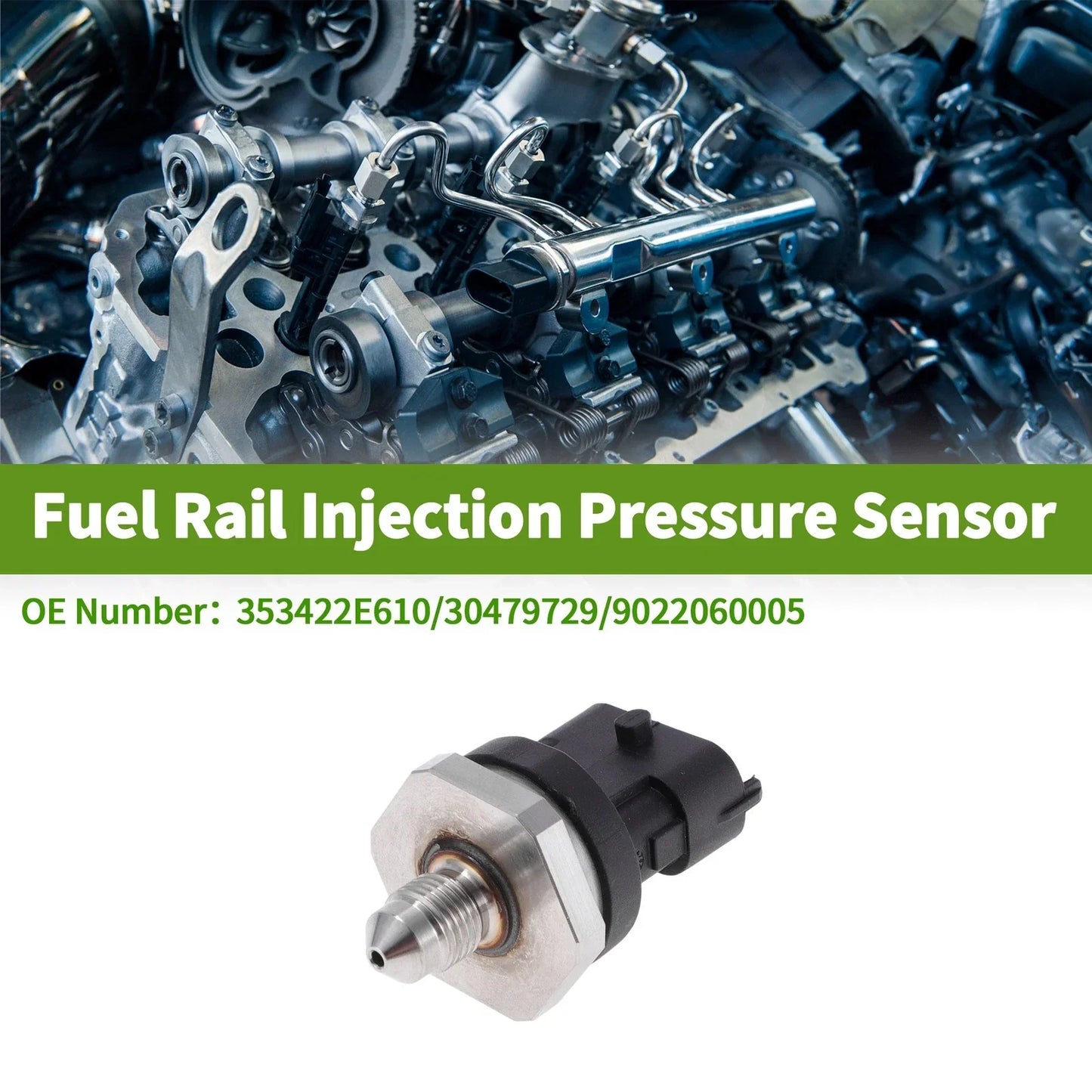 Fuel Injection Pressure Sensor for Hyundai Veloster 1.6T (2019-2021) 1 x Pc