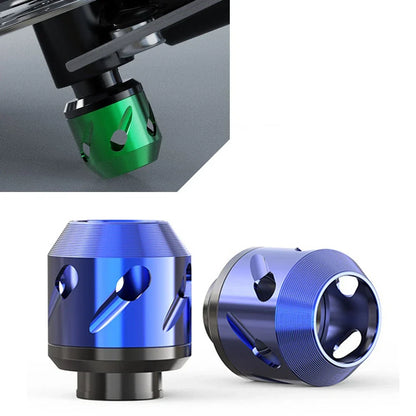 CNC Frame Crash Slider Protector for Dirt Pit Bike - Blue