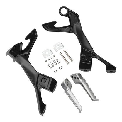 3 x Footpegs Footrests Bracket for Kawasaki Ninja 400 (2018-2024)