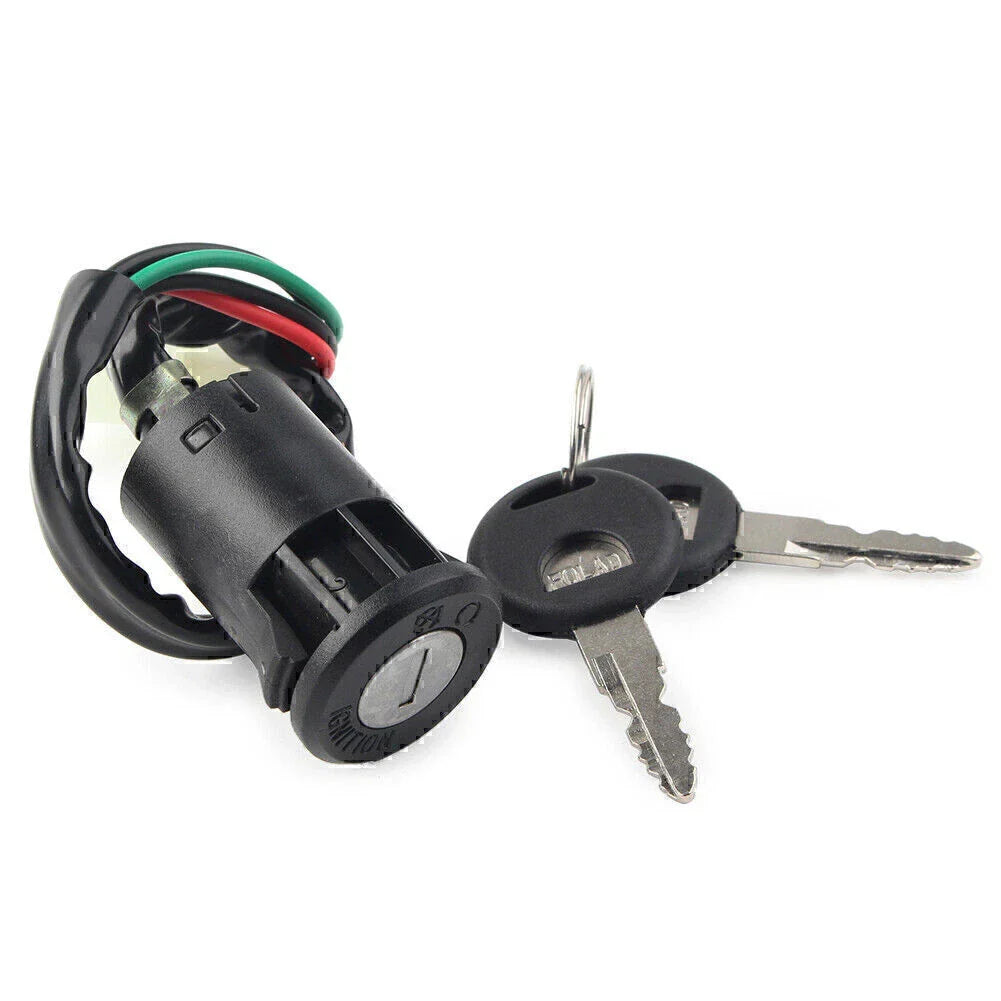 Motorcycle Security Ignition Switch Lock w/2 Keys for Honda CG125