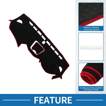 Dashboard Cover Mat for Hyundai Santa Fe Sport Sun Protector (2013-2019)