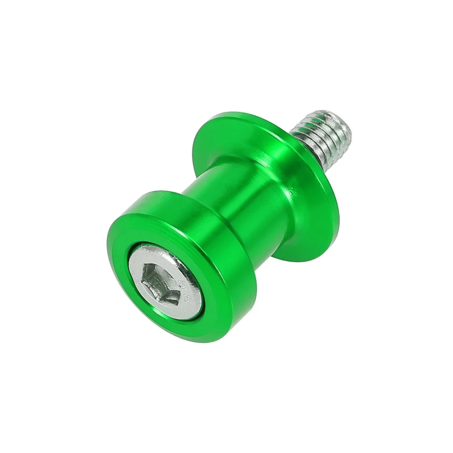 8mm Green Motorcycle CNC Swing Arm Spools (2pcs) for Honda