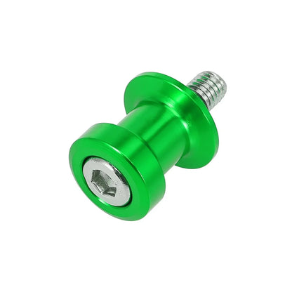 8mm Green Motorcycle CNC Swing Arm Spools (2pcs) for Honda
