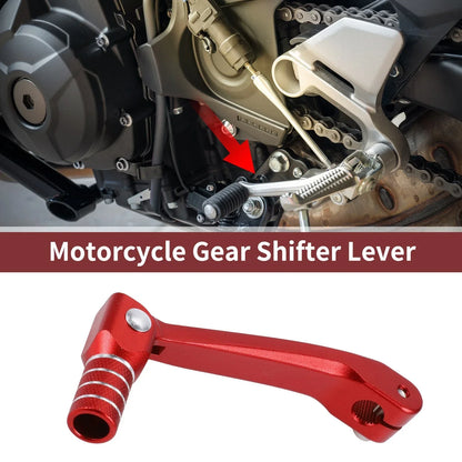 Folding Motorcycle Gear Shifter Lever for Honda CRF150F (2003-2017) Red