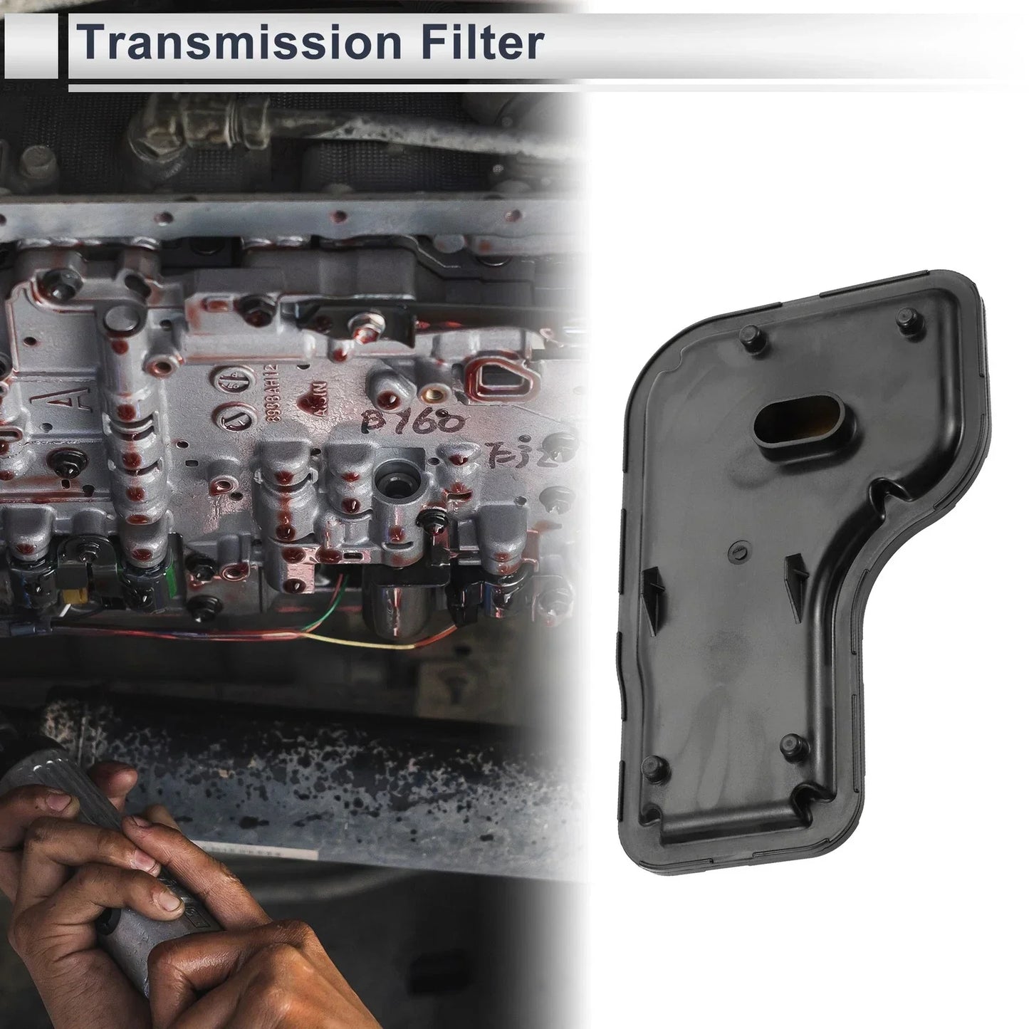 Engine Transmission Filter for BUICK LACROSSE (2005-2009) 1 x No.24268086/24263302