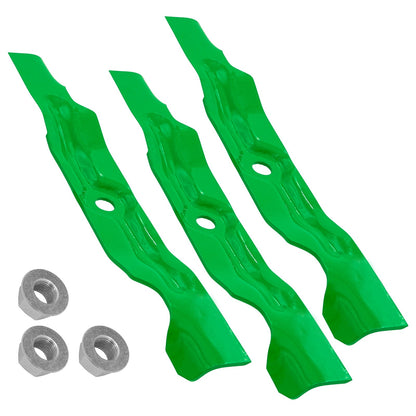 Deck Blade with Nut Replacement for Cub Cadet 50in LT1024 LT1050 GT2050 (2010–2020)